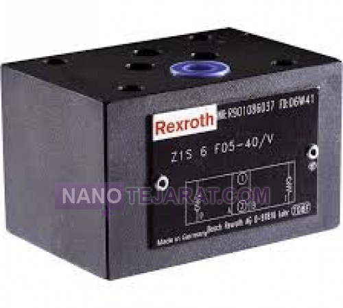 شیر یکطرفه پیلوتدار هیدرولیک bosch rexroth z1s 10	